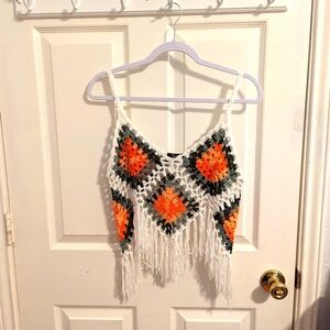 ✨3/$15✨ Vivid Crochet Women's Tank Top